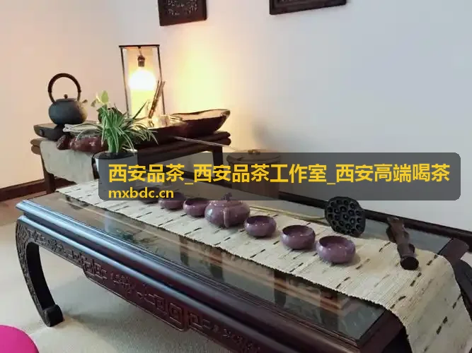 西安品茶工作室高端雅间茶席布置与茶艺师服务场景